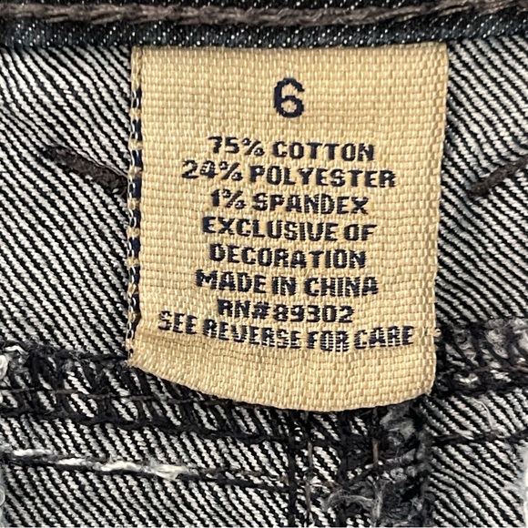 Earl Jeans Dark Wash BootCut Mid-Rise Denim Jeans 6 - Picture 5 of 6